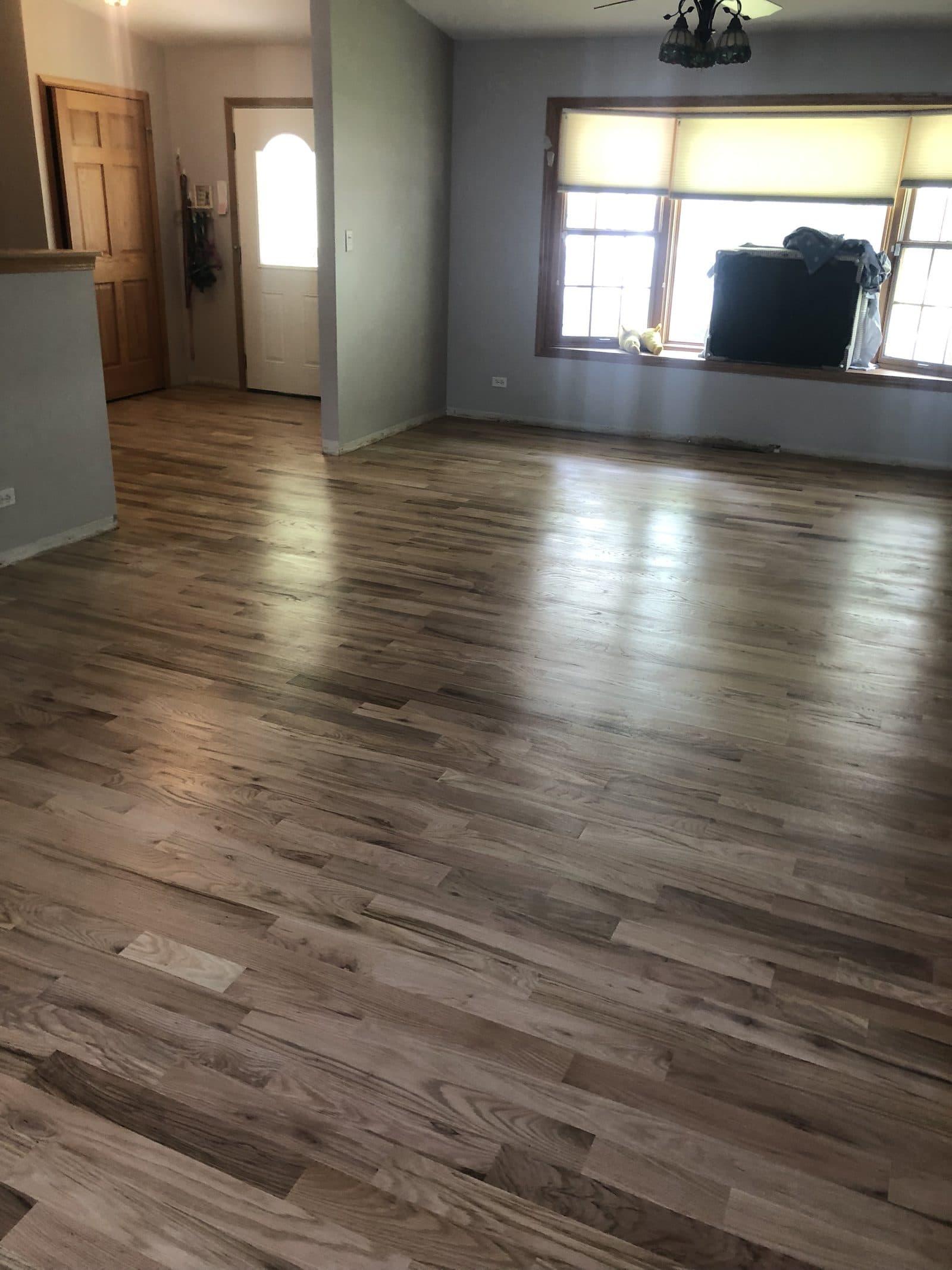 Dark Stained Bedroom